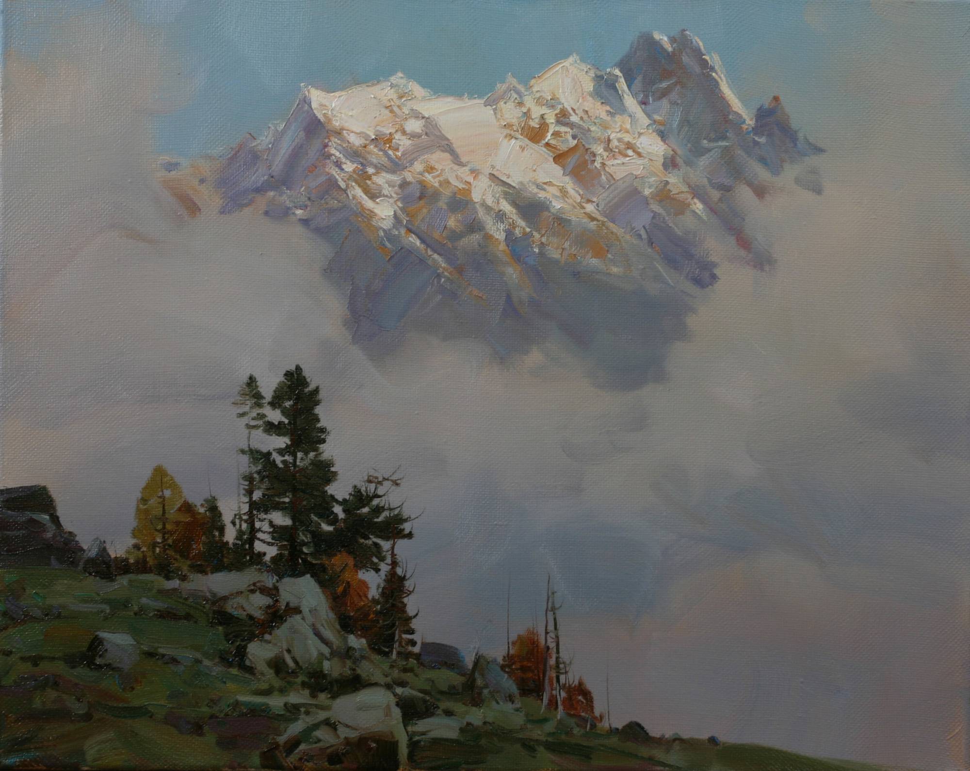 Живопись горы Павел Гречишкин